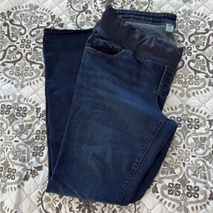 Old Navy maternity boot-cut jeans size 12